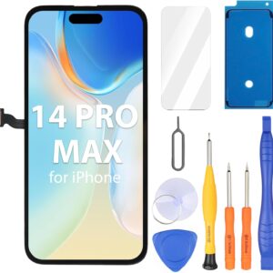 iphone pro max 14 tela de reposição display 6.1